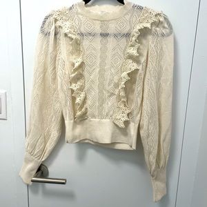 River Island lace sweater